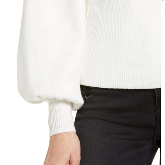 💥❗Year End SALE $20 All in Favor Bishop Sleeve Ribbed Sweater❗💥 - Picture 4 of 7